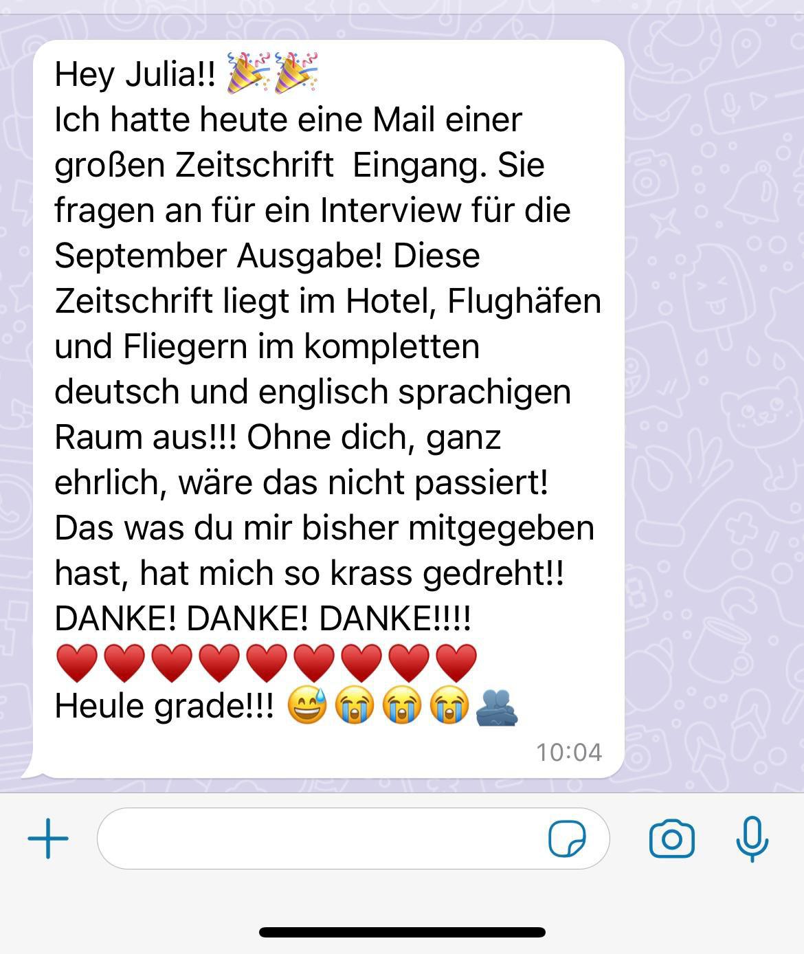 Kundenstimme